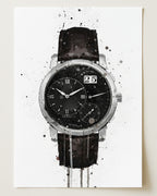 WRIST WATCH WALL ART PRINT "MOMENTUM"