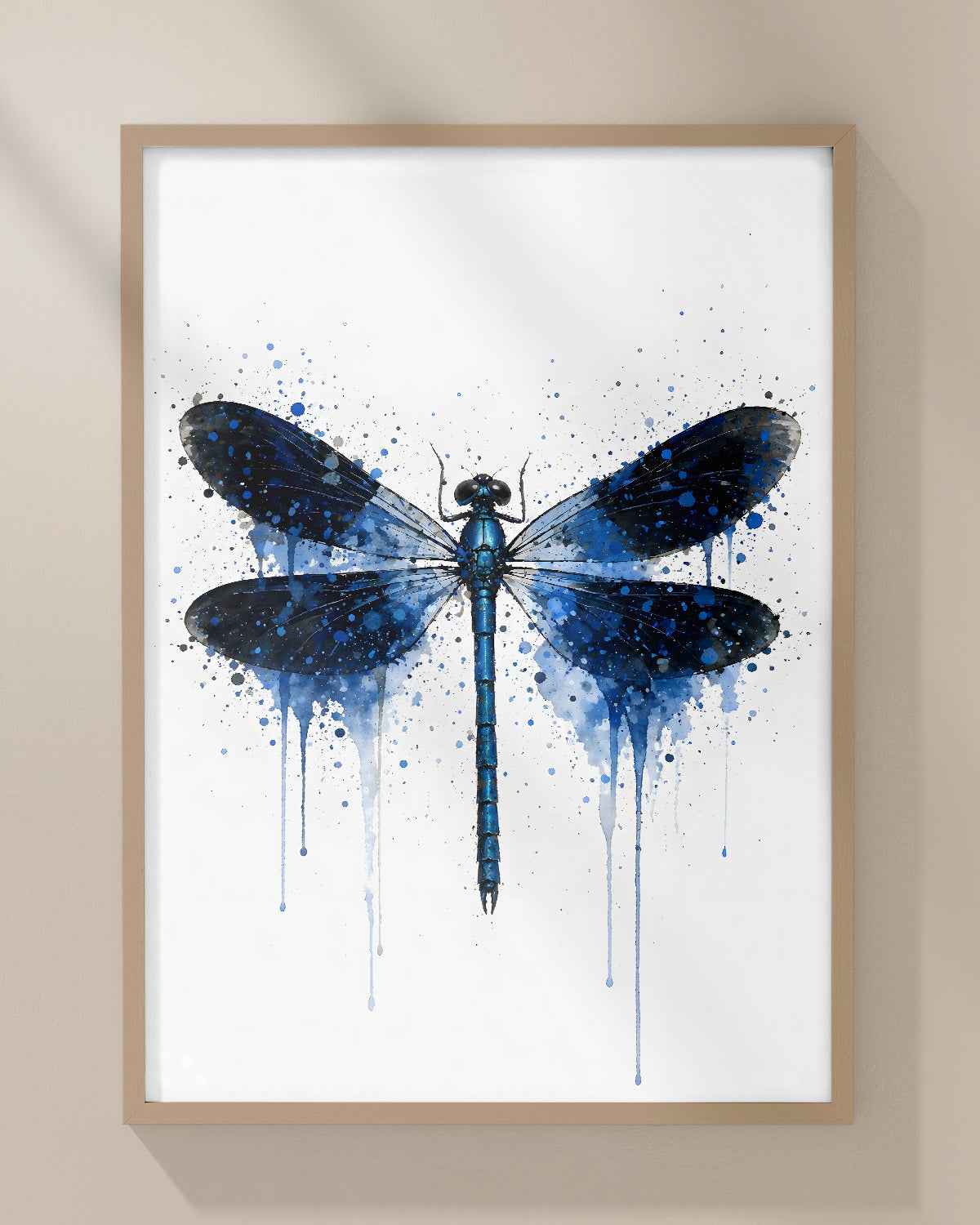 DRAGONFLY WALL ART PRINT "AURORA"