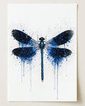 DRAGONFLY WALL ART PRINT "AURORA"