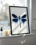 DRAGONFLY WALL ART PRINT "AURORA"