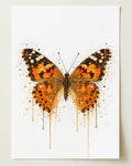 BUTTERFLY WALL ART PRINT "NYXIA"