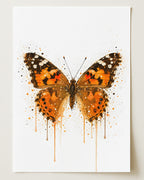 BUTTERFLY WALL ART PRINT "NYXIA"