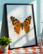 BUTTERFLY WALL ART PRINT "NYXIA"