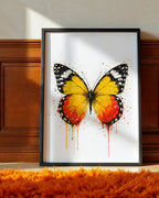 BUTTERFLY WALL ART PRINT "AERIS"