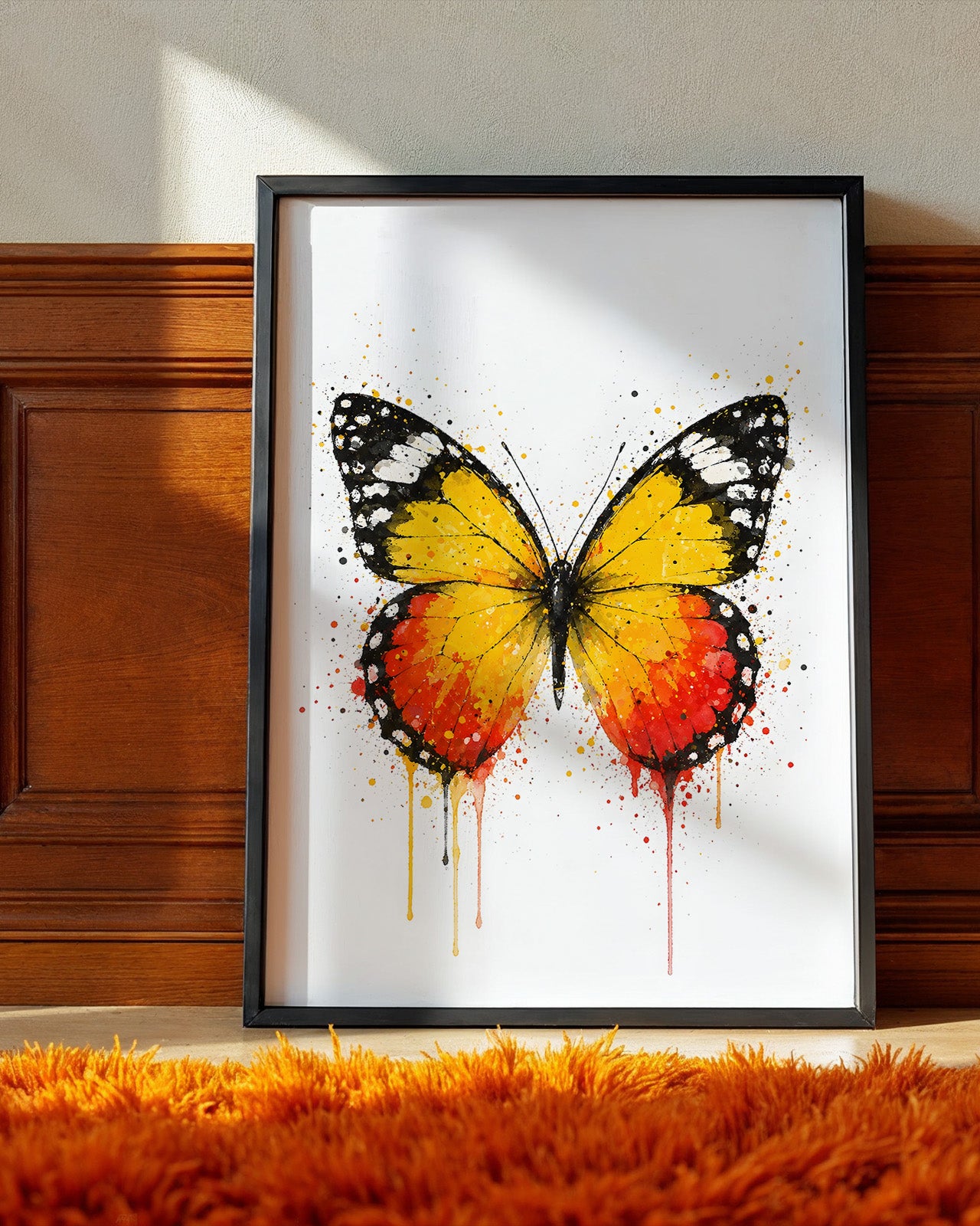 BUTTERFLY WALL ART PRINT "AERIS"