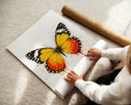 BUTTERFLY WALL ART PRINT "AERIS"