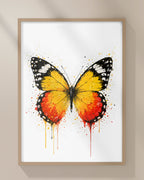 BUTTERFLY WALL ART PRINT "AERIS"
