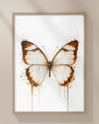BUTTERFLY WALL ART PRINT "CALISTA"