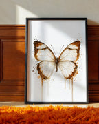 BUTTERFLY WALL ART PRINT "CALISTA"