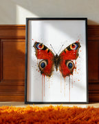 BUTTERFLY WALL ART PRINT "ALTHEA"