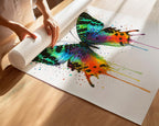 BUTTERFLY WALL ART PRINT "AMARIS"