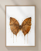 BUTTERFLY WALL ART PRINT "LIRIEL"