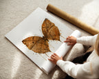 BUTTERFLY WALL ART PRINT "LIRIEL"