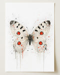 BUTTERFLY WALL ART PRINT "AURELIS"