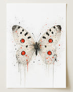BUTTERFLY WALL ART PRINT "AURELIS"