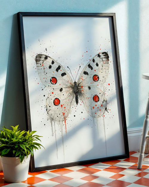 BUTTERFLY WALL ART PRINT "AURELIS"