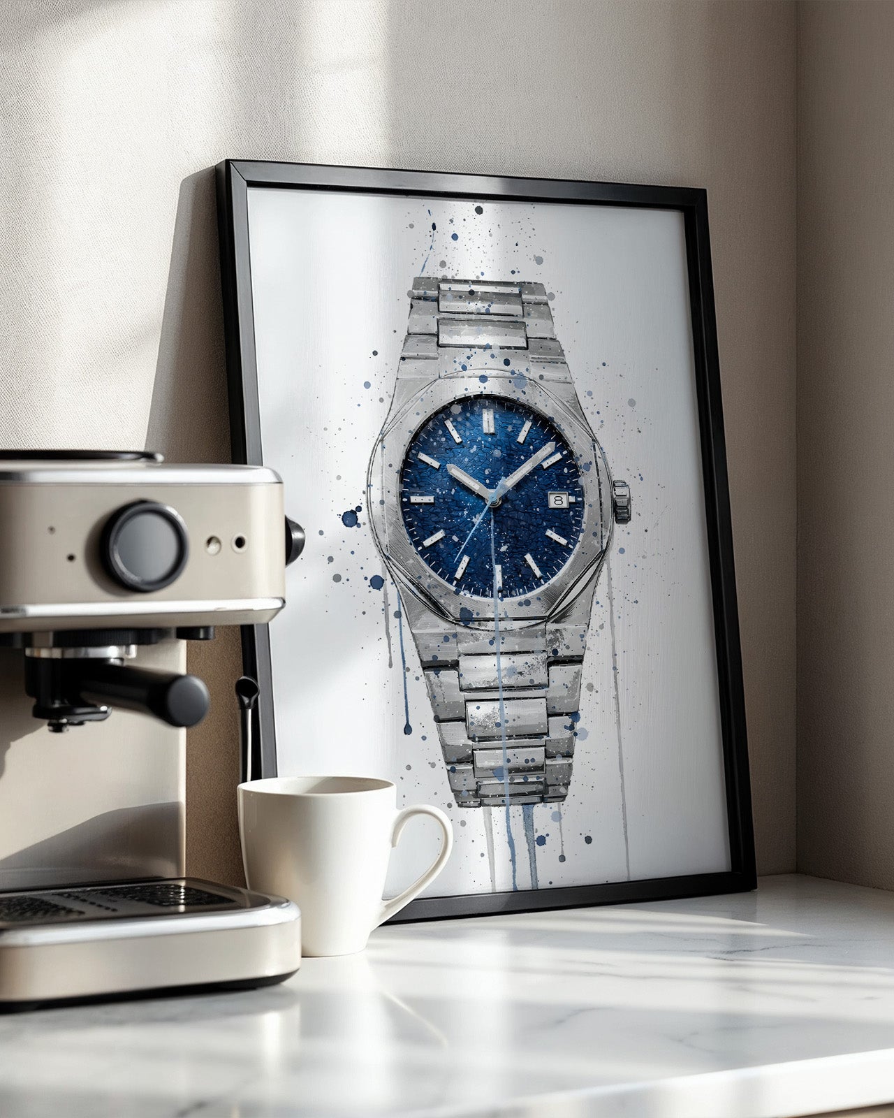 WRIST WATCH WALL ART PRINT "INFINITY"