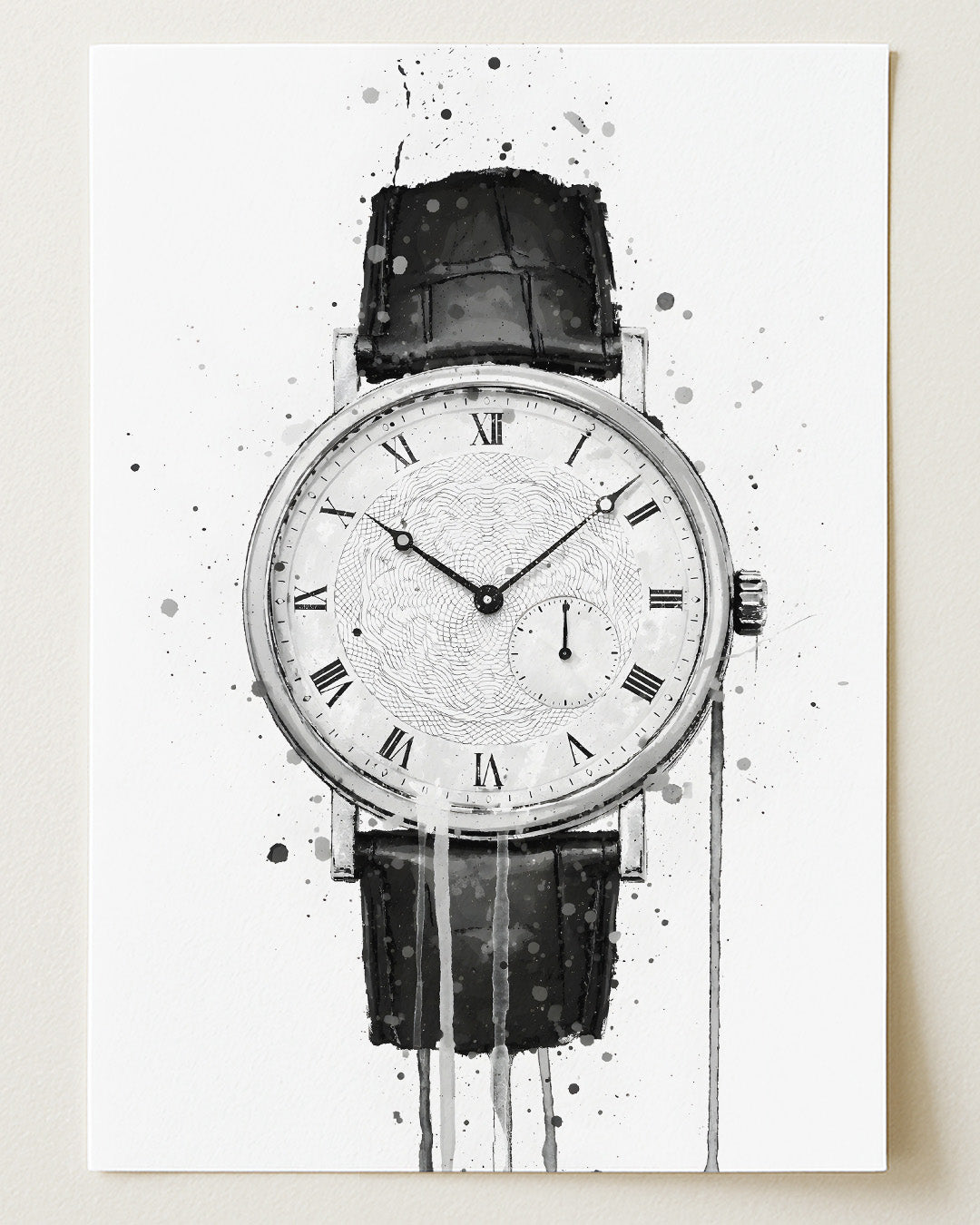 WRIST WATCH WALL ART PRINT "LEGACY"