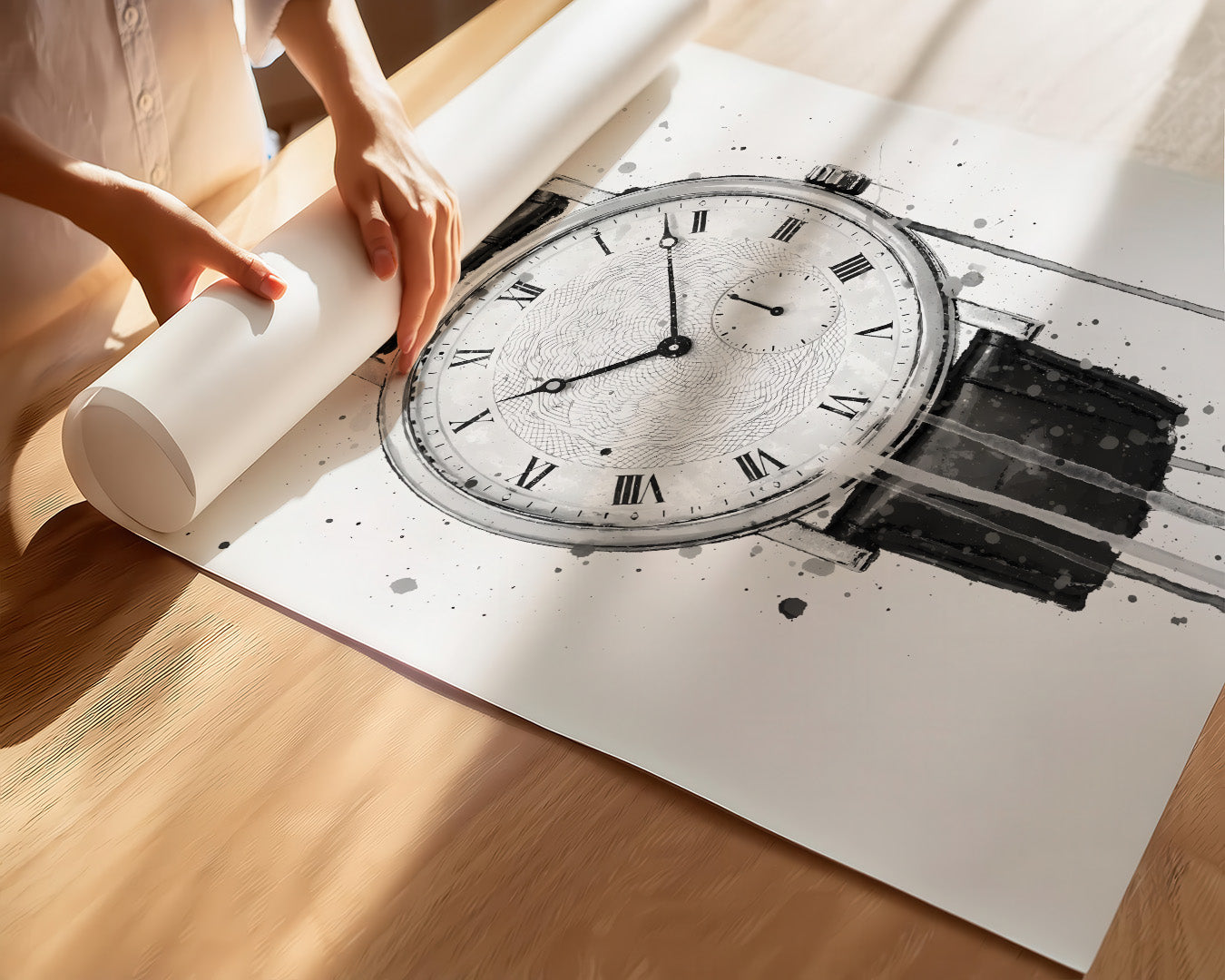 WRIST WATCH WALL ART PRINT "LEGACY"