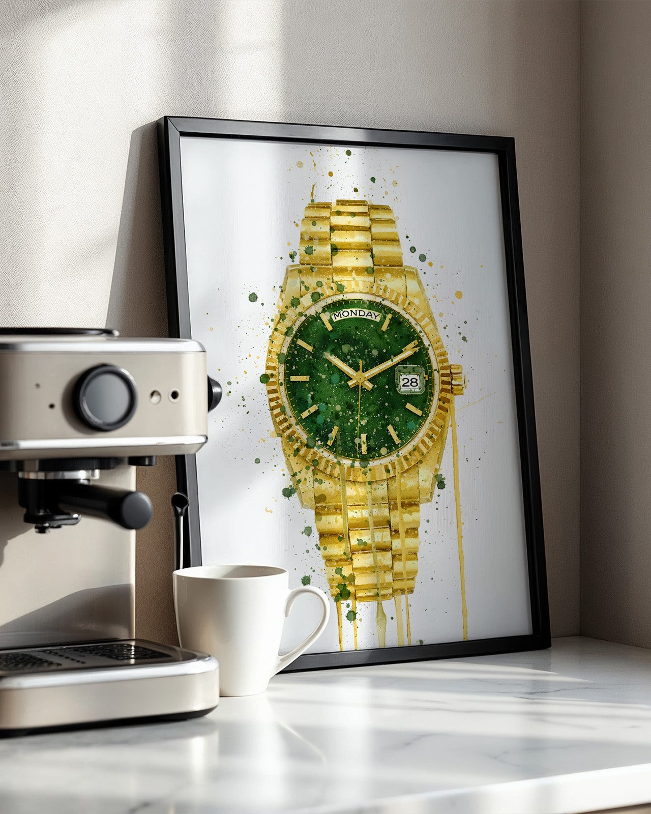 WRIST WATCH WALL ART PRINT "PRIME"