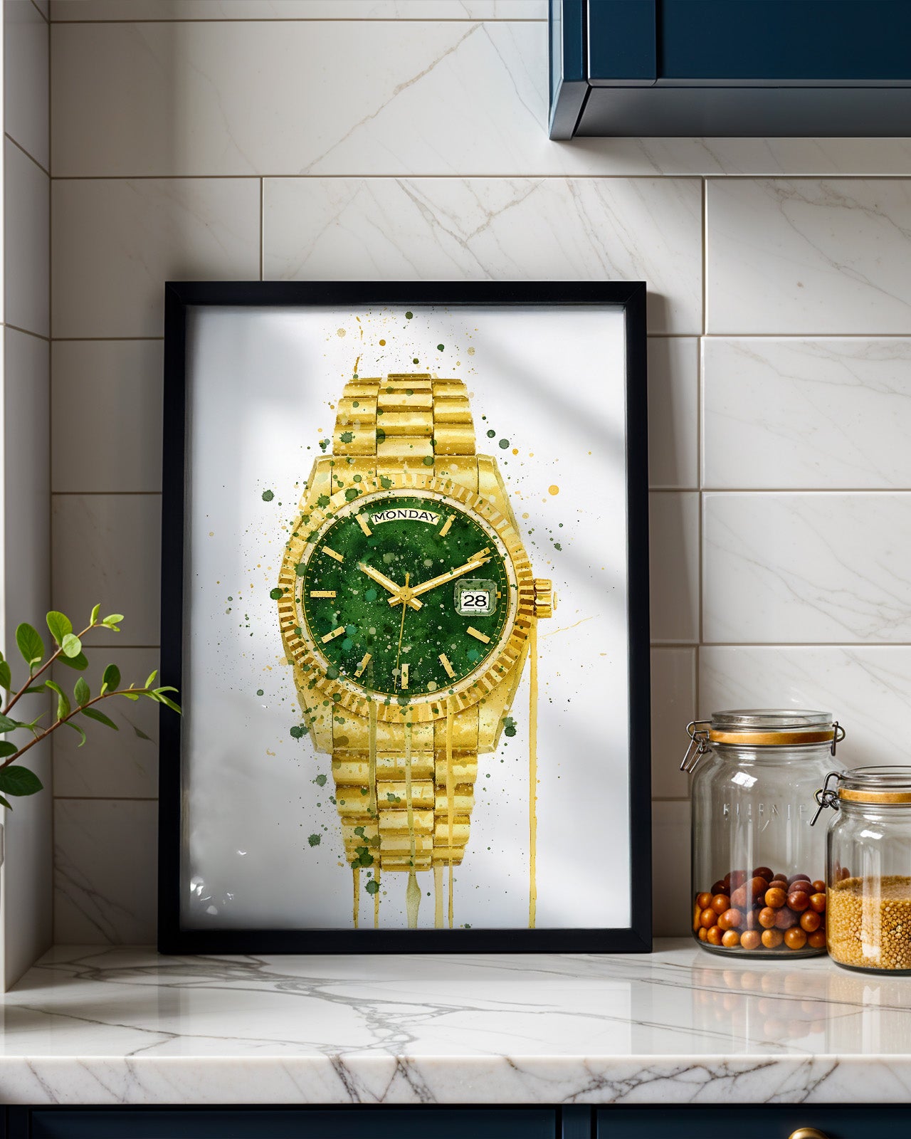 WRIST WATCH WALL ART PRINT "PRIME"