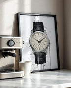 WRIST WATCH WALL ART PRINT "VECTOR"