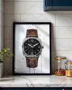 WRIST WATCH WALL ART PRINT "PULSE"