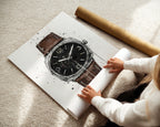 WRIST WATCH WALL ART PRINT "PULSE"