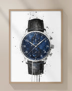 WRIST WATCH WALL ART PRINT "NEXUS"