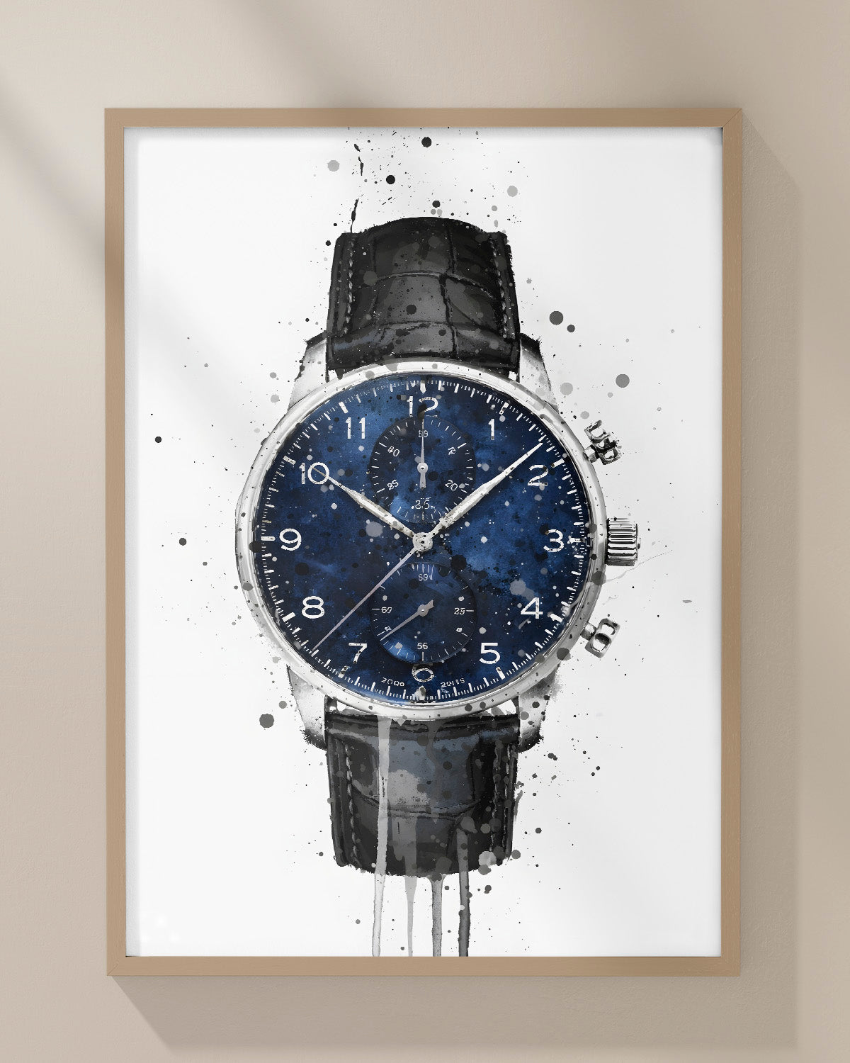 WRIST WATCH WALL ART PRINT "NEXUS"