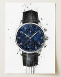 WRIST WATCH WALL ART PRINT "NEXUS"