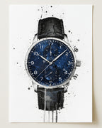 WRIST WATCH WALL ART PRINT "NEXUS"