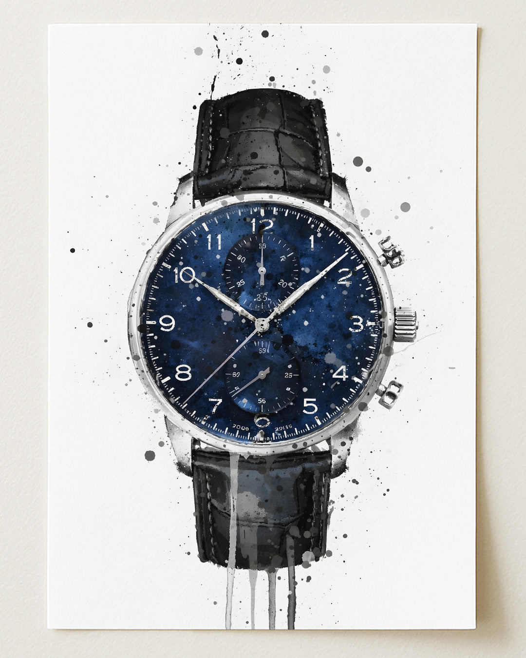 WRIST WATCH WALL ART PRINT "NEXUS"