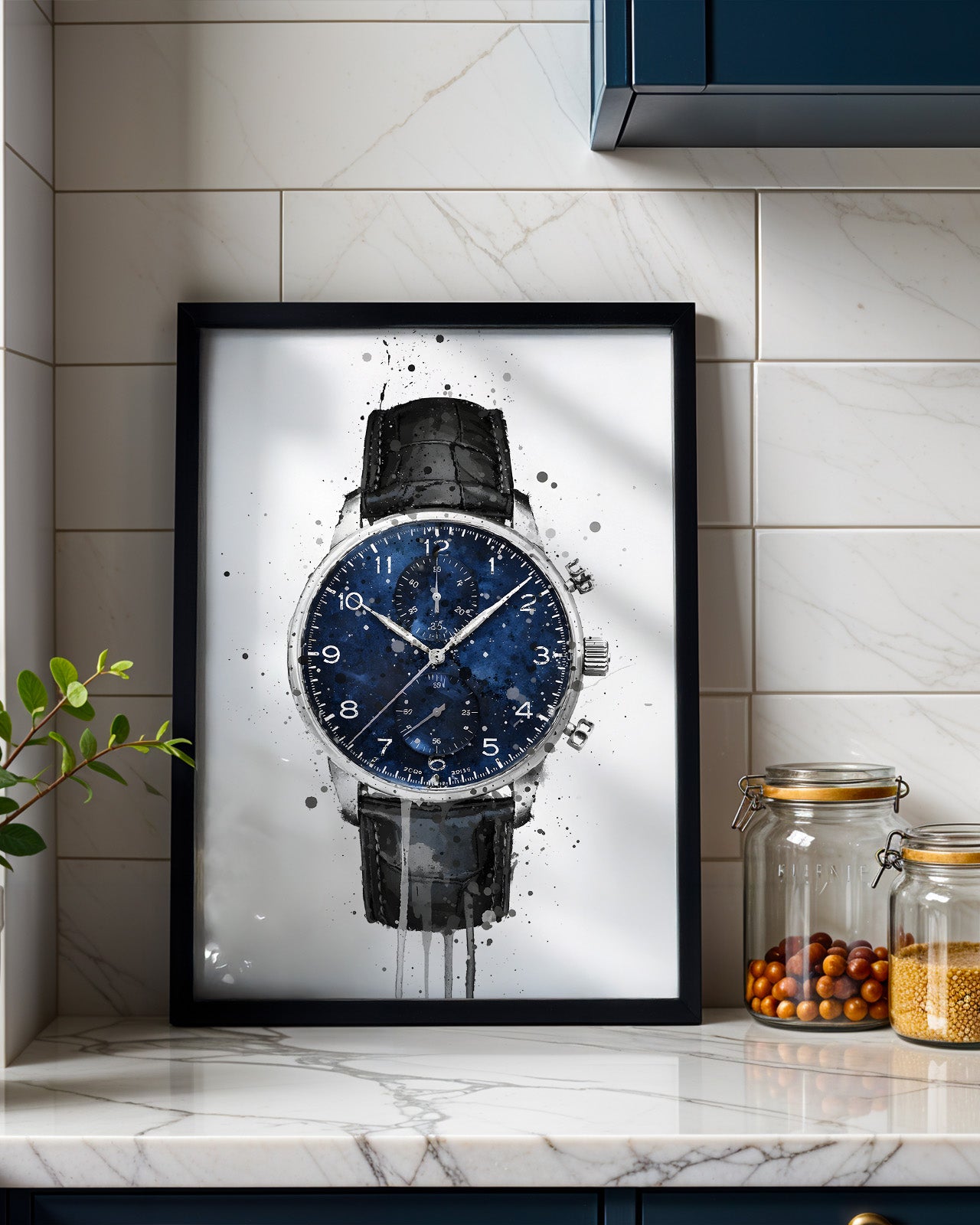 WRIST WATCH WALL ART PRINT "NEXUS"