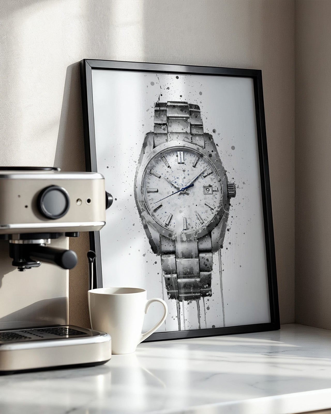 WRIST WATCH WALL ART PRINT "SUMMIT"