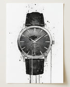 WRIST WATCH WALL ART PRINT "STRATOS"