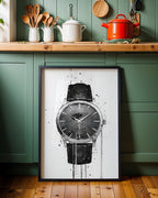 WRIST WATCH WALL ART PRINT "STRATOS"