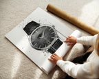 WRIST WATCH WALL ART PRINT "STRATOS"
