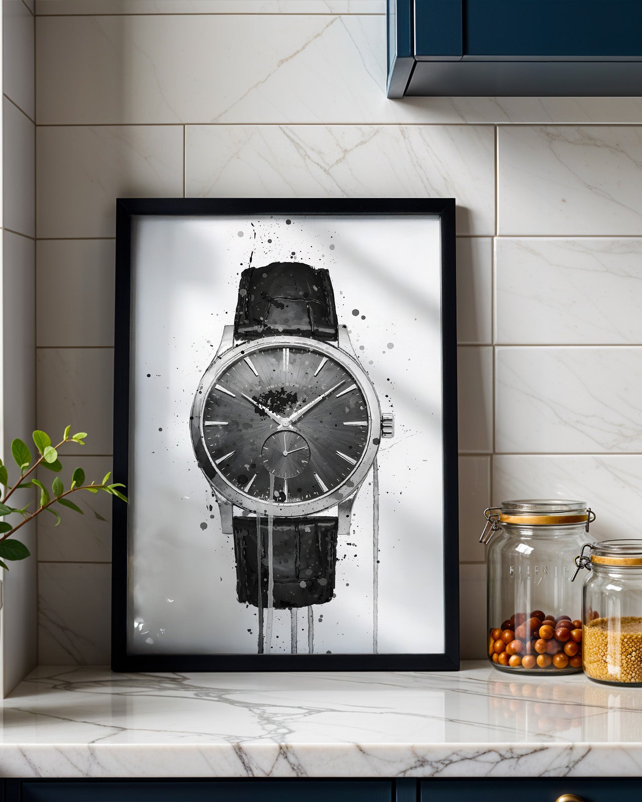 WRIST WATCH WALL ART PRINT "STRATOS"