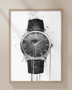 WRIST WATCH WALL ART PRINT "STRATOS"