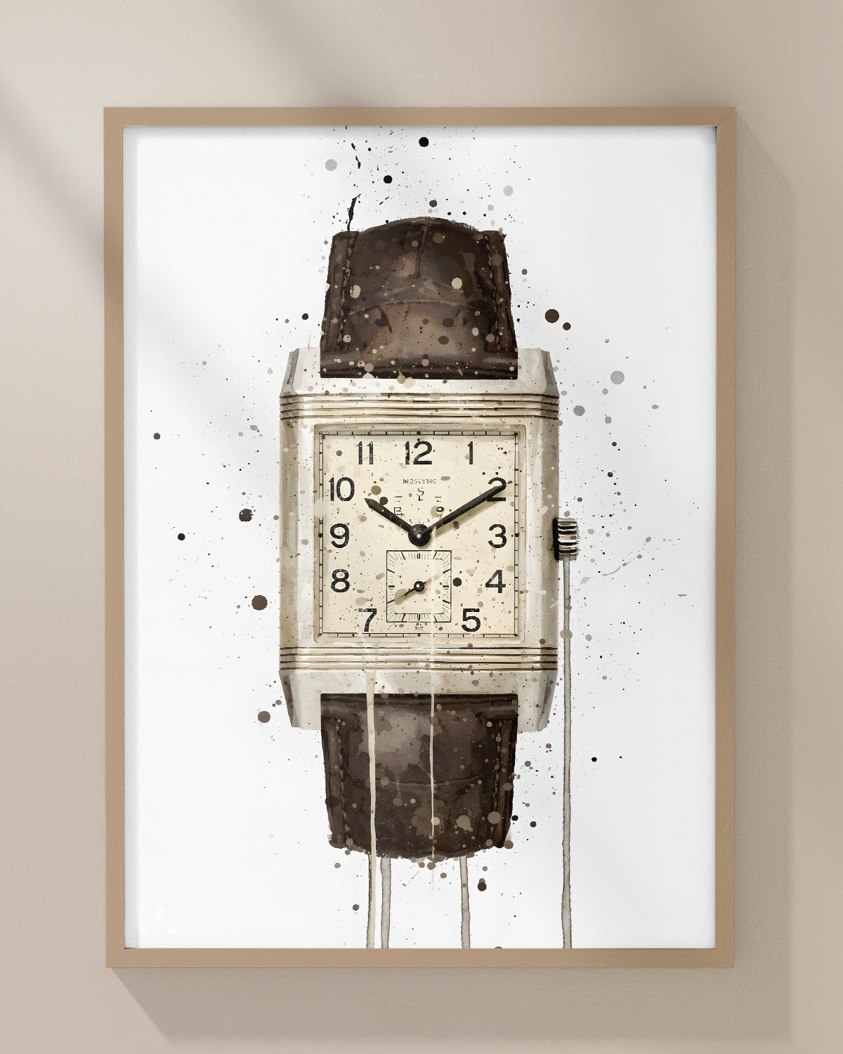WRIST WATCH WALL ART PRINT "SOLSTICE"