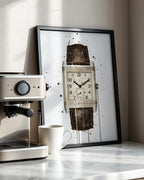 WRIST WATCH WALL ART PRINT "SOLSTICE"