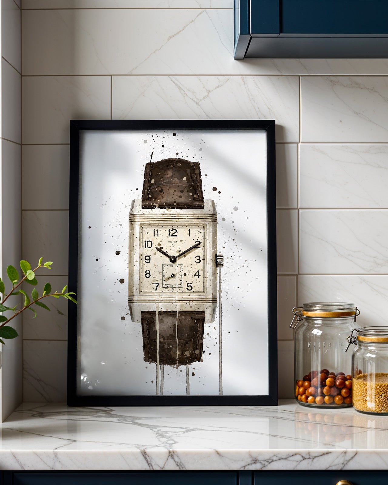 WRIST WATCH WALL ART PRINT "SOLSTICE"