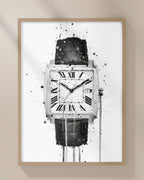 WRIST WATCH WALL ART PRINT "VANGUARD"