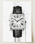 WRIST WATCH WALL ART PRINT "VANGUARD"