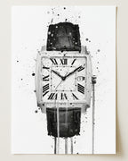 WRIST WATCH WALL ART PRINT "VANGUARD"