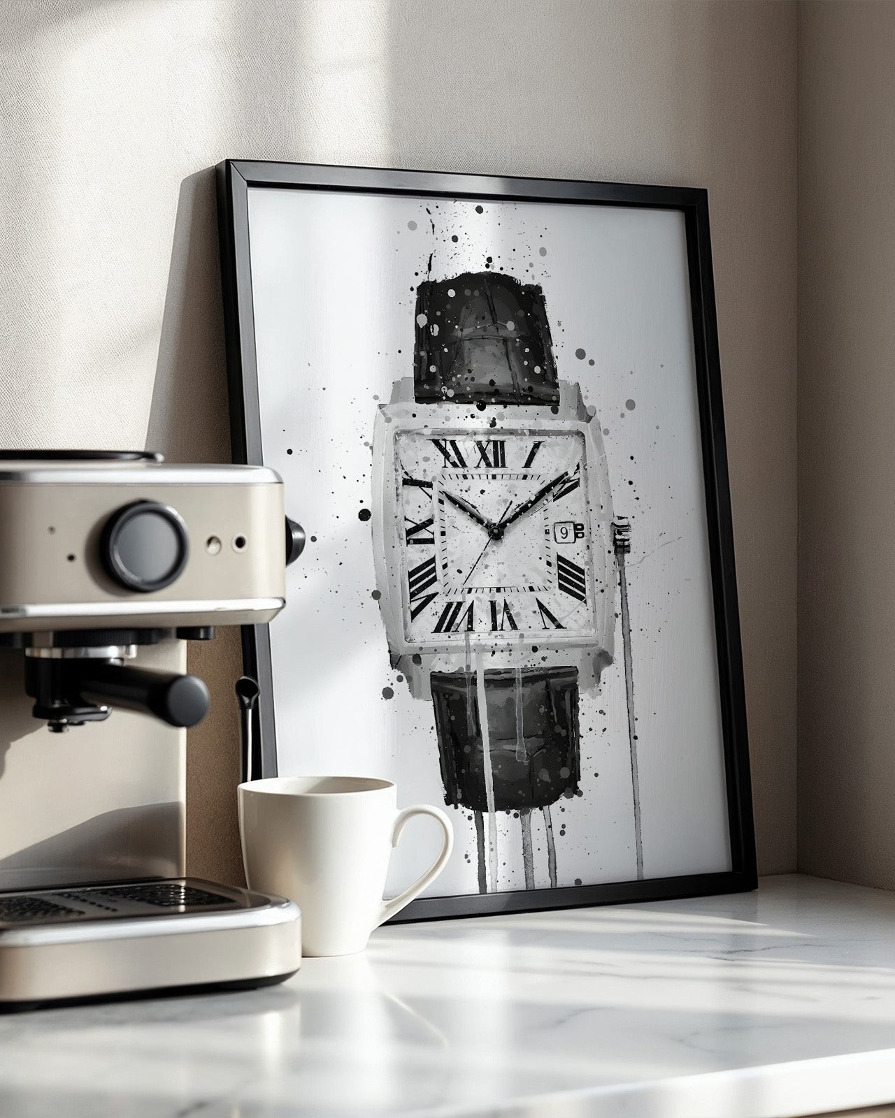 WRIST WATCH WALL ART PRINT "VANGUARD"