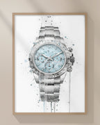 WRIST WATCH WALL ART PRINT "TIMELESS"