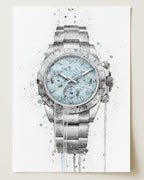 WRIST WATCH WALL ART PRINT "TIMELESS"