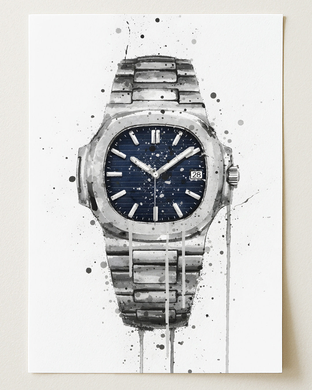 WRIST WATCH WALL ART PRINT "PANDORA"
